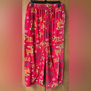 Men’s Rudolph PJ pants size medium 32-34